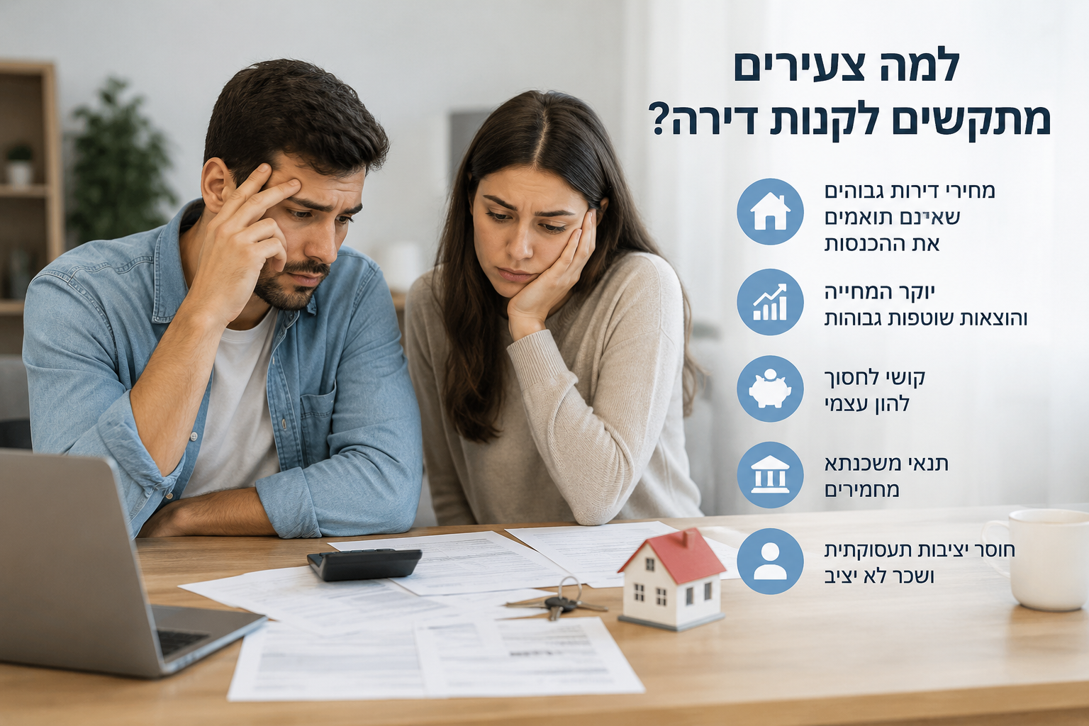 למה צעירים מתקשים לקנות דירה? המציאות הכלכלית של דור ה-Y וה-Z