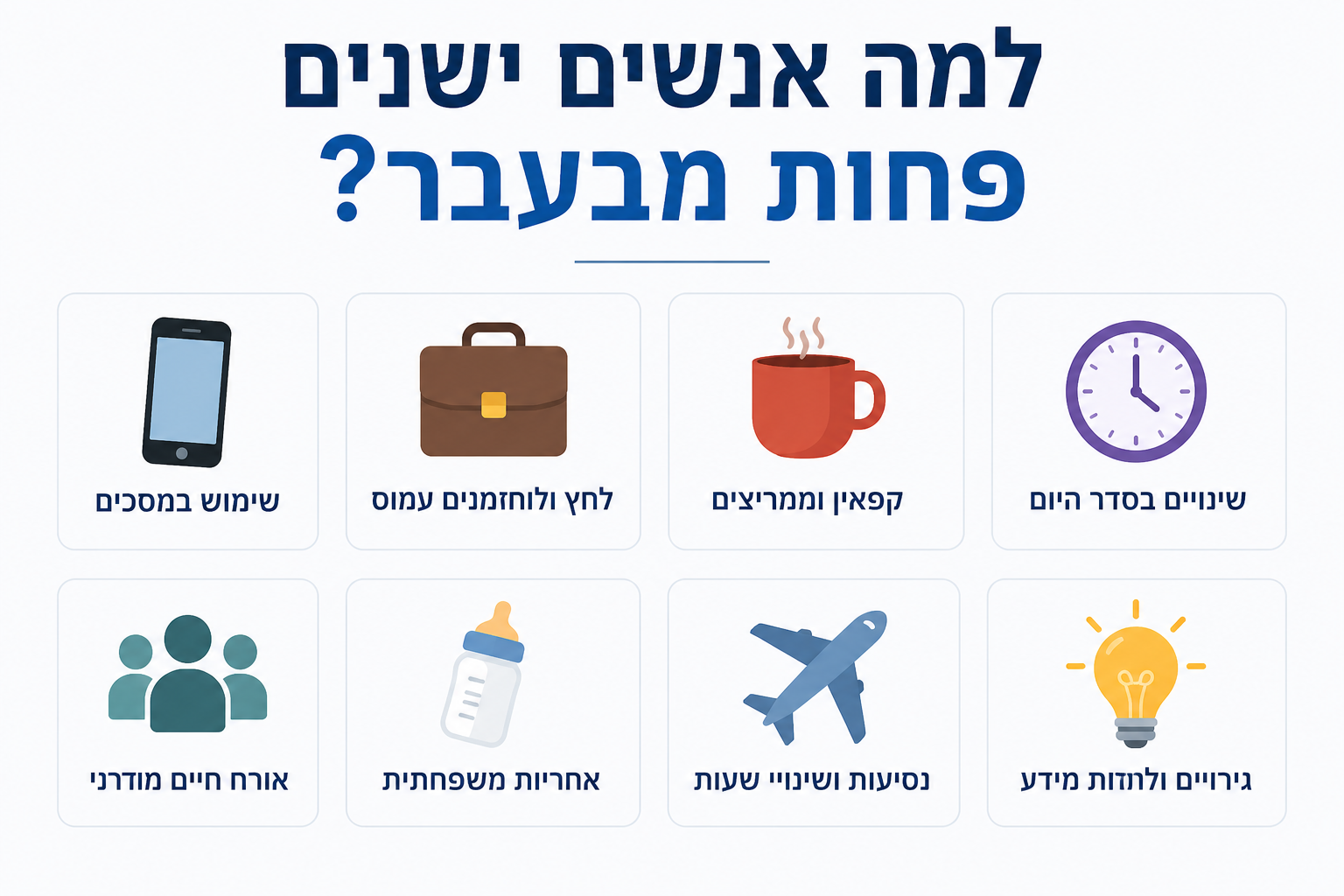 למה אנשים ישנים פחות מבעבר? הסיבות למגיפת חוסר השינה המודרנית